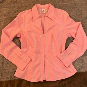 Cabi Pink Striped Women's Top
